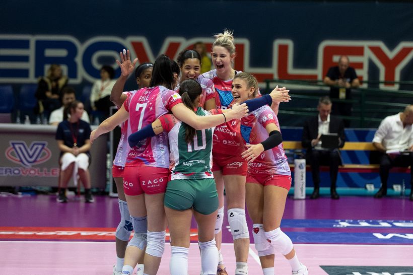 Volley femminile – Una super Milano batte Scandicci al tie-break e torna in finale