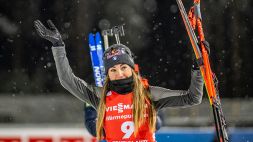 Pokljuka: Dorothea Wierer seconda nell'inseguimento