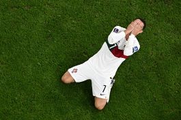 Mondiali, Portogallo eliminato: le lacrime di Ronaldo al passo d'addio
