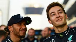 F1, da Russell a Wolff: la Mercedes tutta celebra Lewis Hamilton