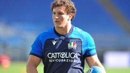 Rugby, Lamaro: "Siamo cresciuti con lavoro e testa libera"