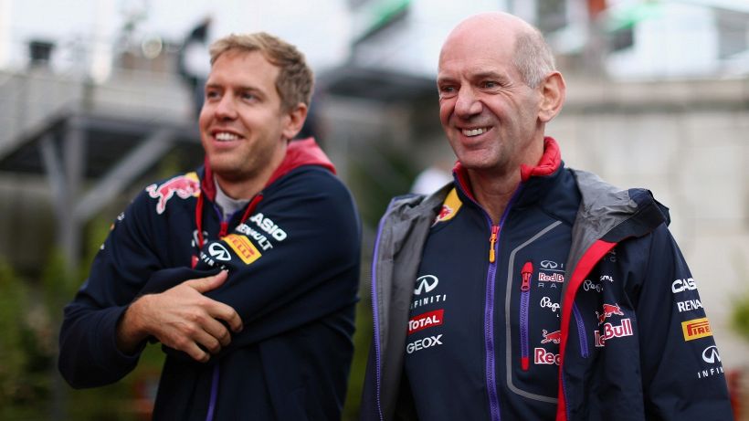 F1, Newey parla di Vettel: "È una leggenda, un grande professionista"