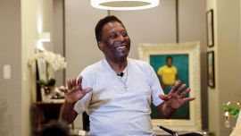 La foto della figlia di Pelè al capezzale di O’ Rey commuove il web