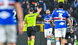 Sampdoria-Napoli, la moviola: Bufera sui due rigori e l'espulsione di Rincon