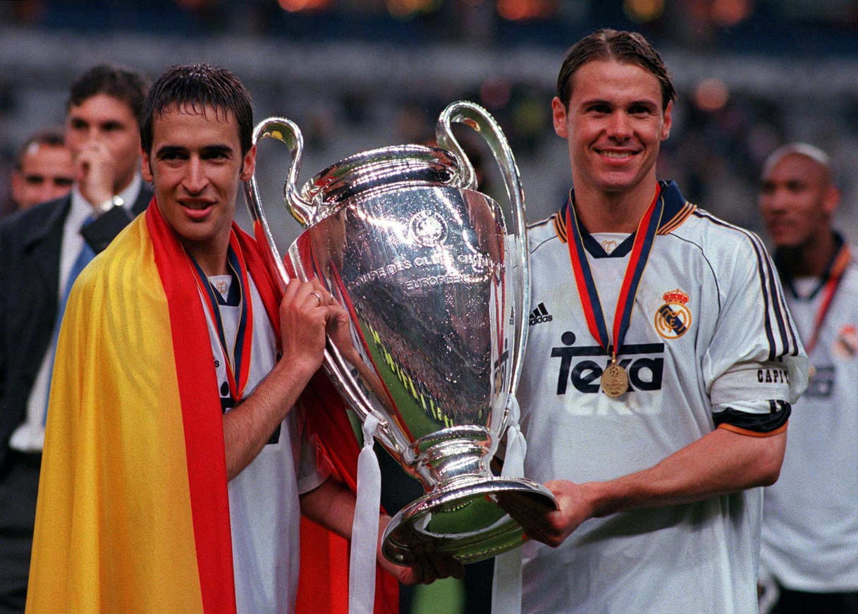 Fernando Redondo con la coppa di Champions League