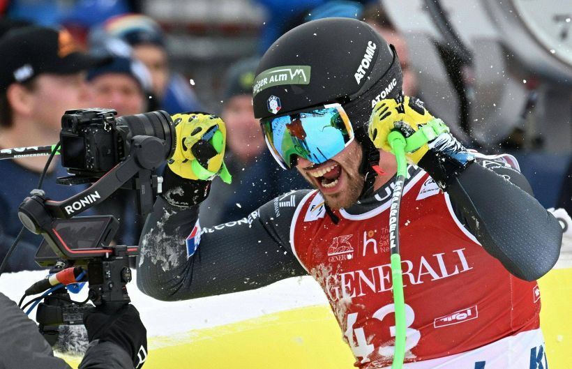 Kitzbuehel, impresa in discesa per l'italiano Schieder, secondo con il n.43