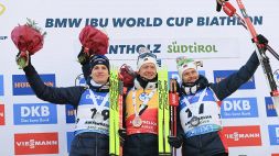 Biathlon, Boe domina la sprint di Anterselva