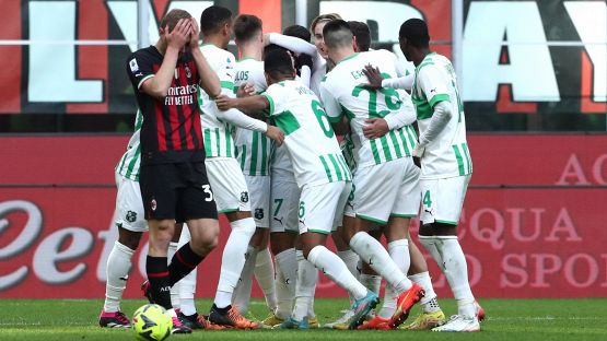 Crollo Milan, la gaffe della Lega sul pokerissimo del Sassuolo scatena la polemica