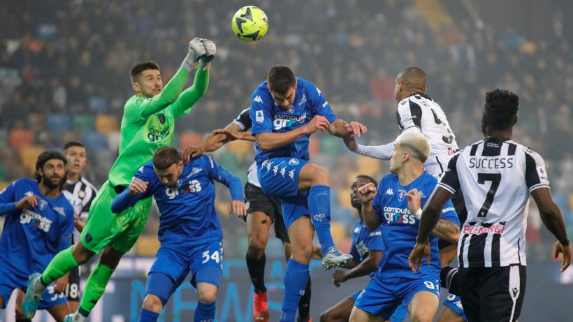 Udinese, solo un punto: con l’Empoli finisce 1-1