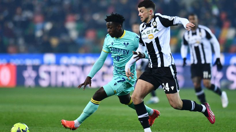 Udinese e Verona non si fanno male, è 1-1 alla Dacia Arena