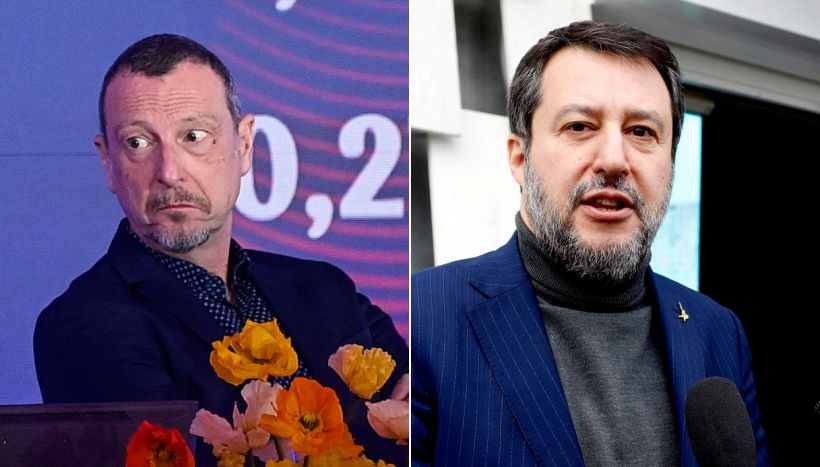 Sanremo 2023, Amadeus dopo 4 anni di critiche replica al ministro Salvini: su Paola Egonu è definitivo