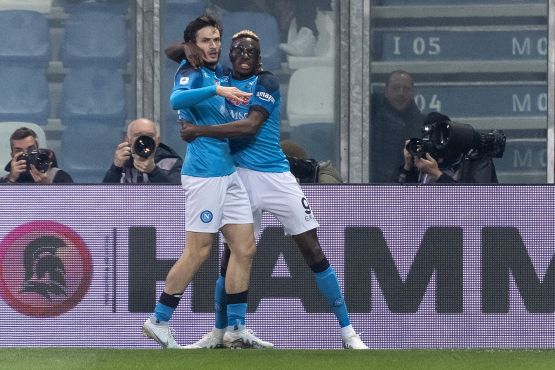 Sassuolo-Napoli 0-2, le pagelle: Kvaratskhelia e Osimhen non fanno prigionieri, Lobotka è il mandante