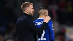 Chelsea, Potter e delusione Ziyech: "E' un professionista, comprende l'accaduto"