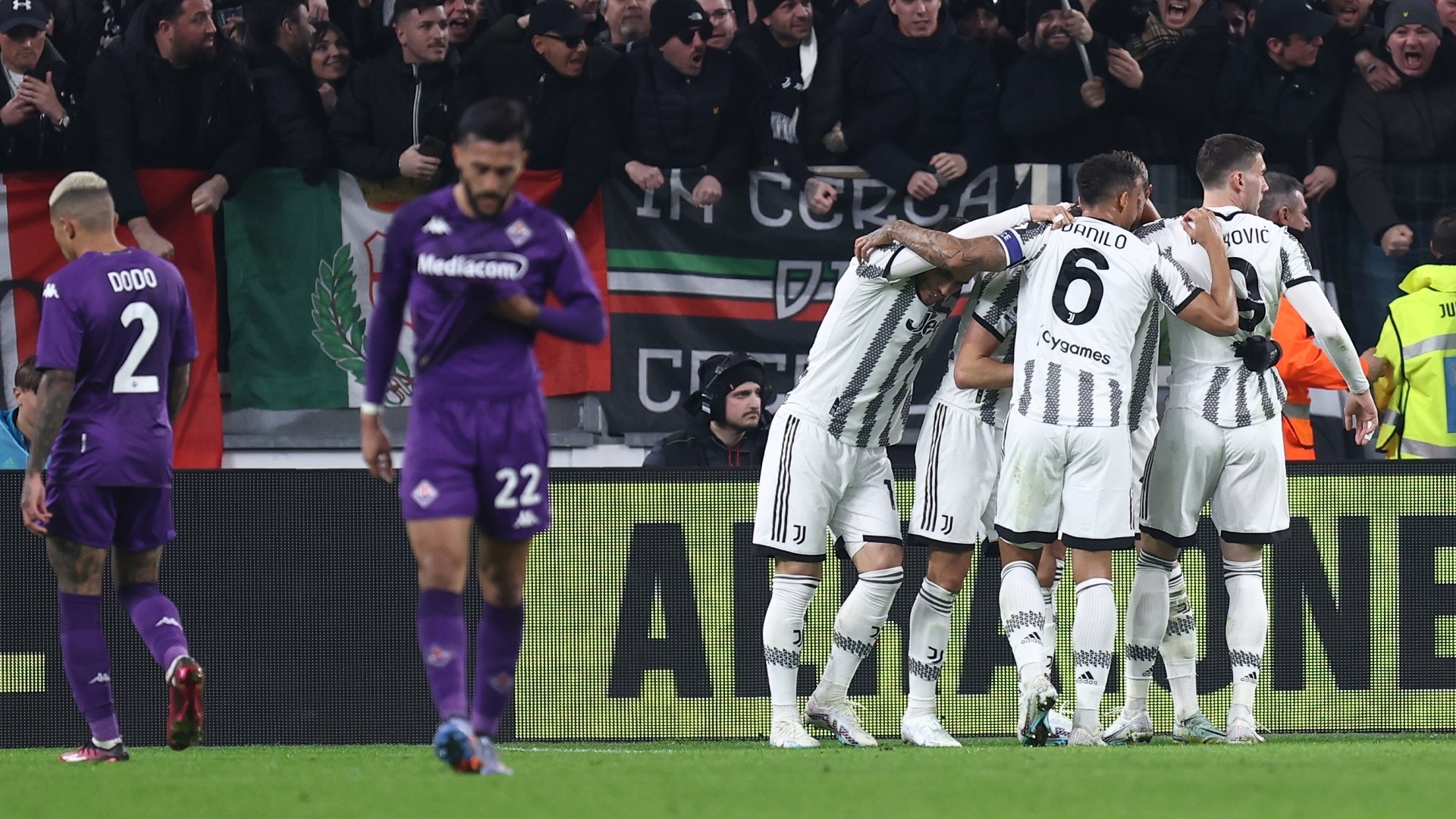 Serie A 2022-2023: Juventus-Fiorentina 1-0, le foto