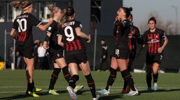 Serie A Women – Il Milan castiga ancora la Juve, Roma e Fiorentina ok