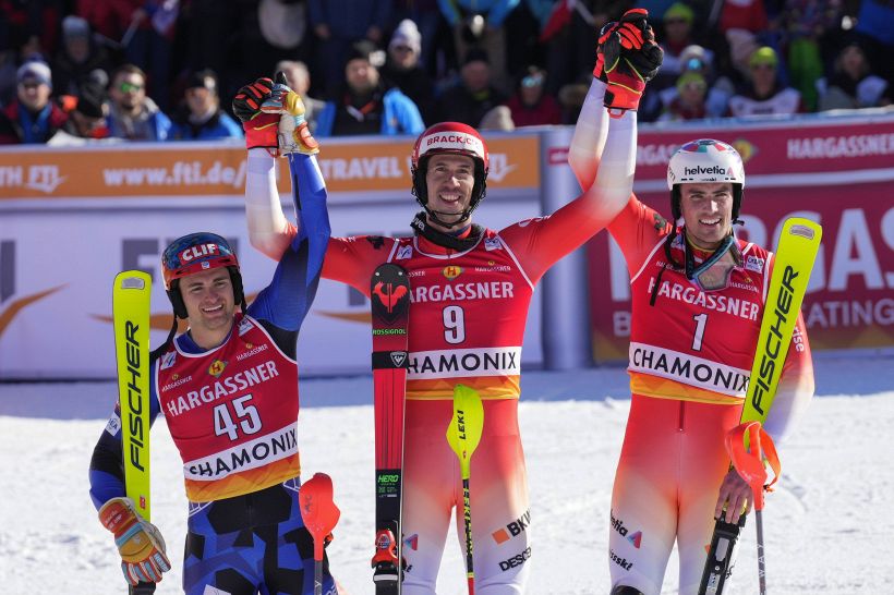 Sci, slalom m di Chamonix: torna a vincere lo svizzero Zenhaeusern