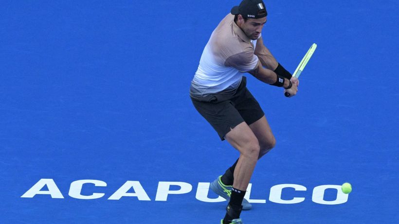 Tennis, Atp Acapulco: Berrettini si ritira ai quarti