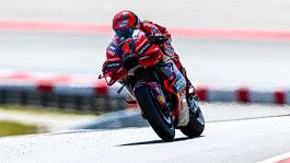 MotoGP Portogallo, Sprint Race a Bagnaia. Marquez terzo, Bastianini si fa male