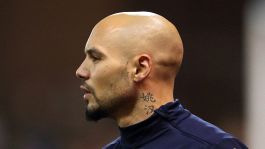 Follia durante Piacenza-Novara, pugno a un tifoso: Benalouane in questura
