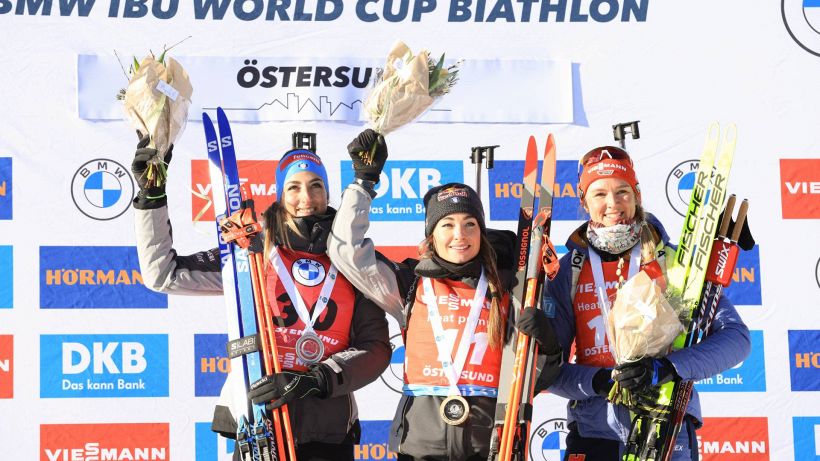 Biathlon, Ostersund si colora d'azzurro: vince Wierer, coppa a Vittozzi