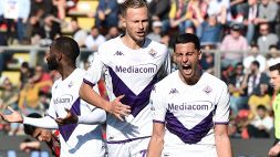 Serie A: la Fiorentina vola, pari tra Verona e Monza