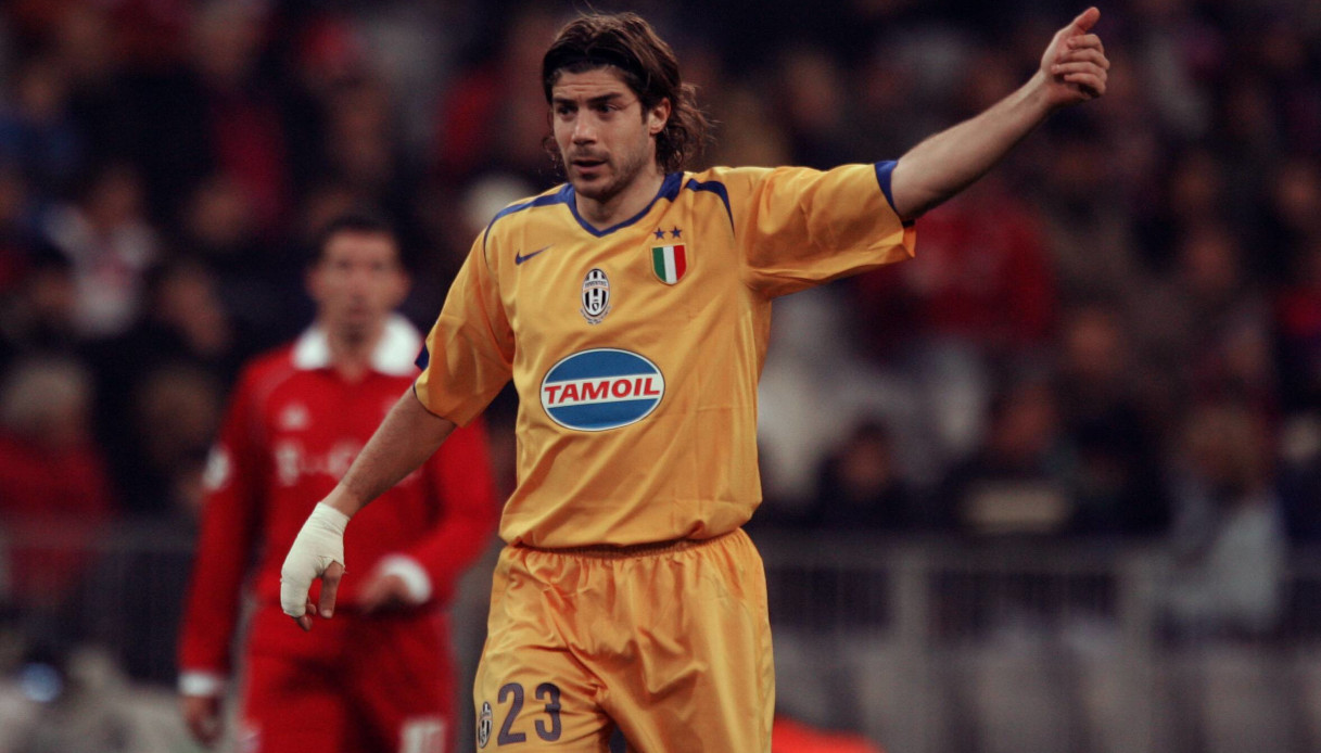 Giuliano Giannichedda con la maglia della Juventus