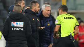 Caso Serra, dopo il video delle Iene si aspetta il verdetto sull’arbitro e Mourinho