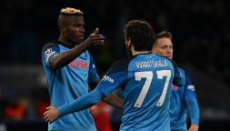 Napoli-Eintracht 3-0 pagelle: Victor Osimmenso. Di Lorenzo (8,5) stella polare. Zielinski (8) e Politano (8) di un altro pianeta