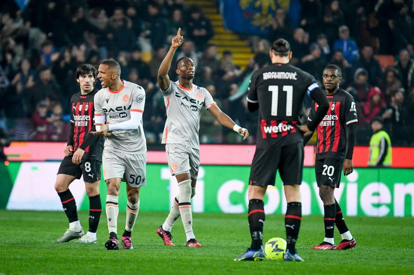 Udinese-Milan, il tonfo rossonero fa rumore: per l’accusa c’è un solo sospettato