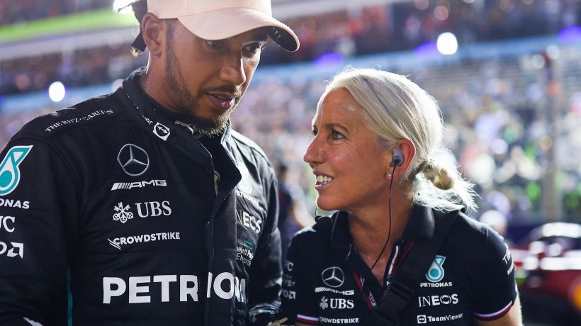 F1, dopo sette anni Hamilton si separa da Angela Cullen