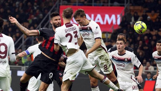 Milan-Salernitana 1-1 pagelle: Giroud illude, Thiaw e Kalulu pasticciano. Miracolo Maignan, Dia punisce