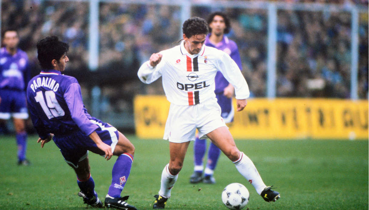 Pasquale Padalino con la maglia della Fiorentina