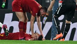 Roma-Real Sociedad: 30 punti di sutura per Pellegrini (e una gran paura), epilogo impressionante