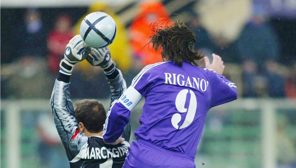 Christian Riganò durante Fiorentina - Chievo Verona
