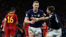 Qualificazioni Euro 2024, McTominay si scatena di nuovo: 2-0 Scozia sulla Spagna