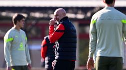 Milan, penultimo allenamento prima della sfida all'Empoli