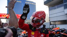 Leclerc si ripete, è in pole nella Sprint Race di Baku