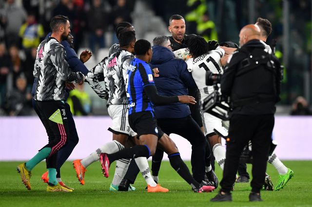 Juventus-Inter, cosa è successo dopo il gol di Lukaku e negli spogliatoi: il pugno ad Handanovic