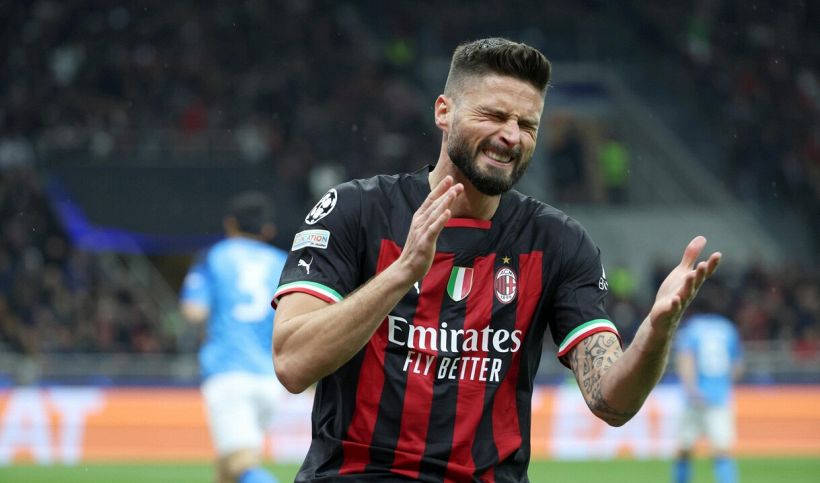 Milan, allarme Giroud: i tifosi col fiato sospeso dopo le ultime notizie