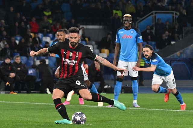 Napoli-Milan, l’Ifab chiarisce i dubbi sul rigore di Giroud non ripetuto da Marciniak