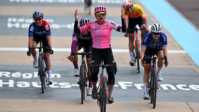 Parigi-Roubaix femminile: trionfa Jackson davanti a Katia Ragusa