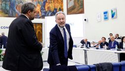 Plusvalenze Juve, le foto dal Coni: il presidente Ferrero con gli avvocati