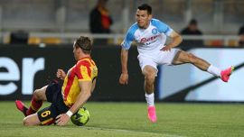 Lecce-Napoli, la moviola: Focus sul gol azzurro e il giallo del recupero