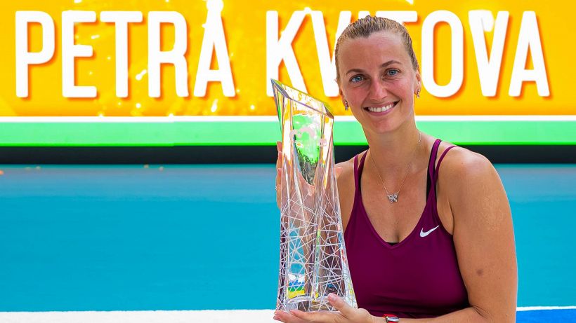 WTA di Miami: Kvitova vince contro Rybakina e torna in top 10