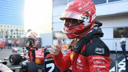 F1, qualifiche Gp Azerbaigian: Leclerc riporta la Ferrari in pole. Poi Red Bull e Sainz