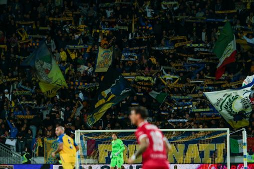 Lo stadio Stirpe del Frosinone brilla in una Serie B piena di tifosi