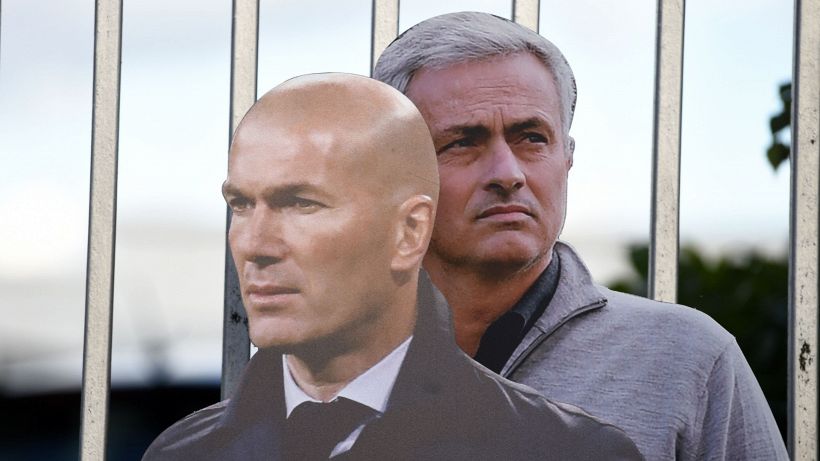 Mourinho e Zidane si giocano la panchina di una big