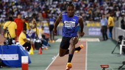 Atletica: Diaz vola nel triplo a Doha, ma con vento a favore