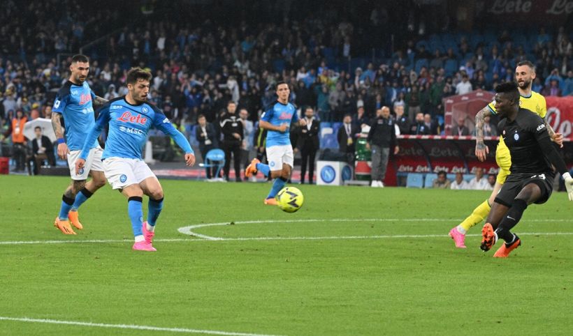 Napoli-Inter, moviola: tutti gli errori di Marinelli, prova disastrosa
