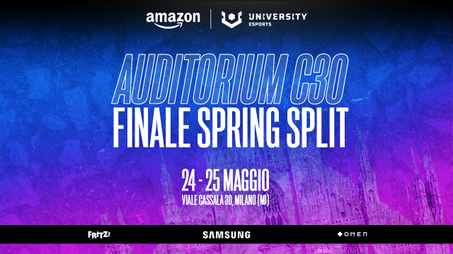 Amazon University Esports: le finali sbarcano in LAN a Milano